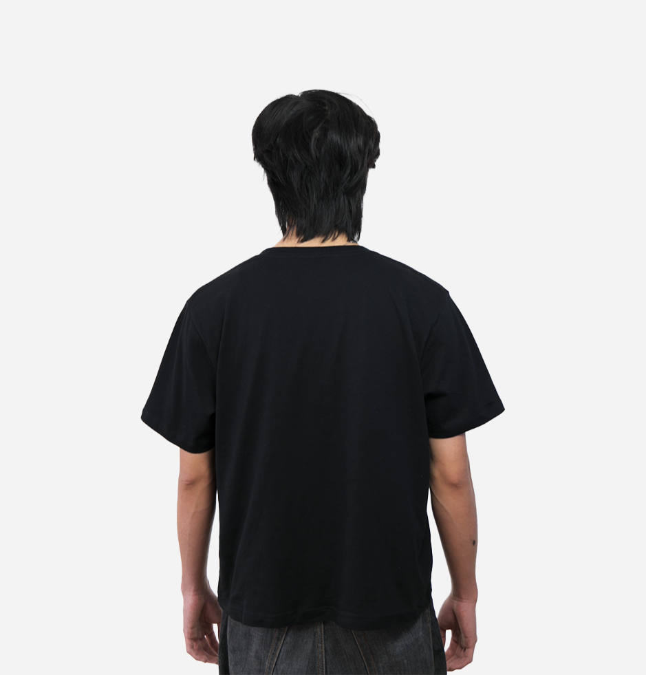BLACK TEE - SMOKE